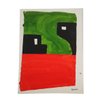 Peinture abstraite signée Peinture abstraite signée