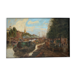 Peinture activit au leuvehaven rotterdam