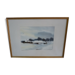 Peinture aquarelle de lutz stadlbauer tableau