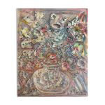 Peinture  la comdia del arte  par pablo rejas