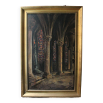 Peinture cole franaise du xxe sicle  abside de la cathdrale de saint - om