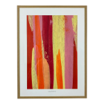 Peinture originale sous - verre couch de soleil