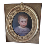 Peinture portrait enfant