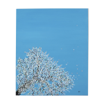 Peinture sur toile - cerisier