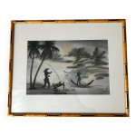 Peinture vietnamienne sur tissu