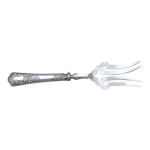 Pelle de service  poisson en argent poinon minerve