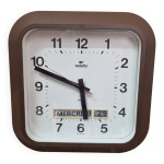 Pendule horloge datier vedette vintage