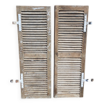 Persiennes ou volets (lot de 5 paires) Persiennes ou volets (lot de 5 paires)
