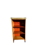 Petit bibus en acajou de style louis xv.