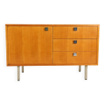 Petit buffet par alfred hendrickx pour belform, belgique, annes 1960
