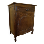 Petit buffet confiturier en bois massif vintage