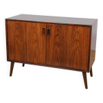 Petit buffet en palissandre du milieu du si�cle de lyby m�belfabrik, danemark, ann�es 1960