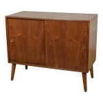 Petit buffet en teck du milieu du si�cle de feldballes m�belfabrik, danemark, 1960