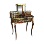 Petit bureau de dame en acajou, �poque napol�on iii 2�me partie xixe