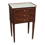 Petit chiffonnier en acajou, style louis xvi 2ème partie xixe Petit chiffonnier en acajou, style louis xvi 2ème partie xixe