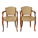 Petits fauteuils mdaillon, les 2