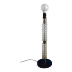 Petit lampadaire art déco richard essig vintage verre et chrome année 1960 Petit lampadaire art déco richard essig vintage verre et chrome année 1960