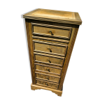 Petit meuble 4 faces de style louis xvi en noyer