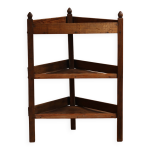 Petit meuble d angle en ch�ne, travail populaire bourguignon xixe
