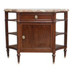 Petit meuble desserte en acajou, style louis xvi xixe Petit meuble desserte en acajou, style louis xvi xixe