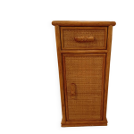 Petit meuble en rotin