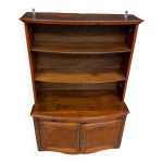 Petit meuble vaisselier à suspendre en merisier d époque xix ème Petit meuble vaisselier à suspendre en merisier d époque xix ème