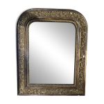 Petit miroir ancien de cheminée stuc doré napoléon iii Petit miroir ancien de cheminée stuc doré napoléon iii