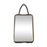 Petit miroir de barbier vintage 50's Petit miroir de barbier vintage 50's