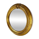 Petit miroir médaillon, xxe, style louis xv Petit miroir médaillon, xxe, style louis xv