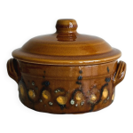 Petit plat en cramique pour four vintage