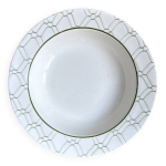 Petit plat rond creux christian dior en faïence italienne Petit plat rond creux christian dior en faïence italienne
