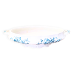 Petit ravier anglais en porcelaine semi - chine verte, s. w. dean modle avon