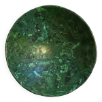 Petit saladier en malachite vritable