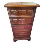 Petit secrétaire en bois avec abbatant Petit secrétaire en bois avec abbatant