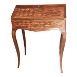 Petit secrtaire xix style napolon iii plateau rabattable et marqueterie