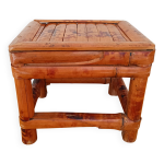 Petit tabouret en bambou
