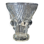Petit vase art dco en verre