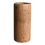 Petit vase en cramique brute, design minimaliste