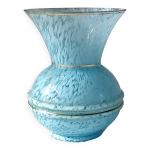 Petit vase clichy bleu clair vintage