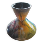 Petit vase soliflore en céramique à col étroit et resserré Petit vase soliflore en céramique à col étroit et resserré