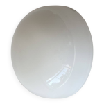 Petite applique murale plafonnier demi sphérique 15 cm verre opaline Petite applique murale plafonnier demi sphérique 15 cm verre opaline