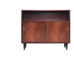 Petite armoire de design danois avec 2 portes coulissantes, annes 1960