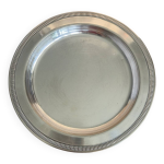 Petite assiette ronde vintage argentée france années 50 / 70 service café Petite assiette ronde vintage argentée france années 50 / 70 service café
