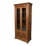 Petite bibliothèque vitrée en acajou, style louis xvi 1930 Petite bibliothèque vitrée en acajou, style louis xvi 1930