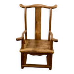 Petite chaise chinoise style ming en huanghuali