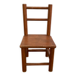 Petite chaise enfant en bois ancien Petite chaise enfant en bois ancien