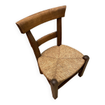 Petite chaise en paille pour enfant Petite chaise en paille pour enfant