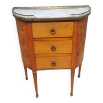 Petite commode style louis xvi  cts arrondis