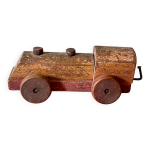 Petite locomotive en bois, jouet ancien Petite locomotive en bois, jouet ancien