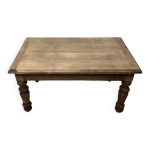 Petite table basse bois pieds tourn�s